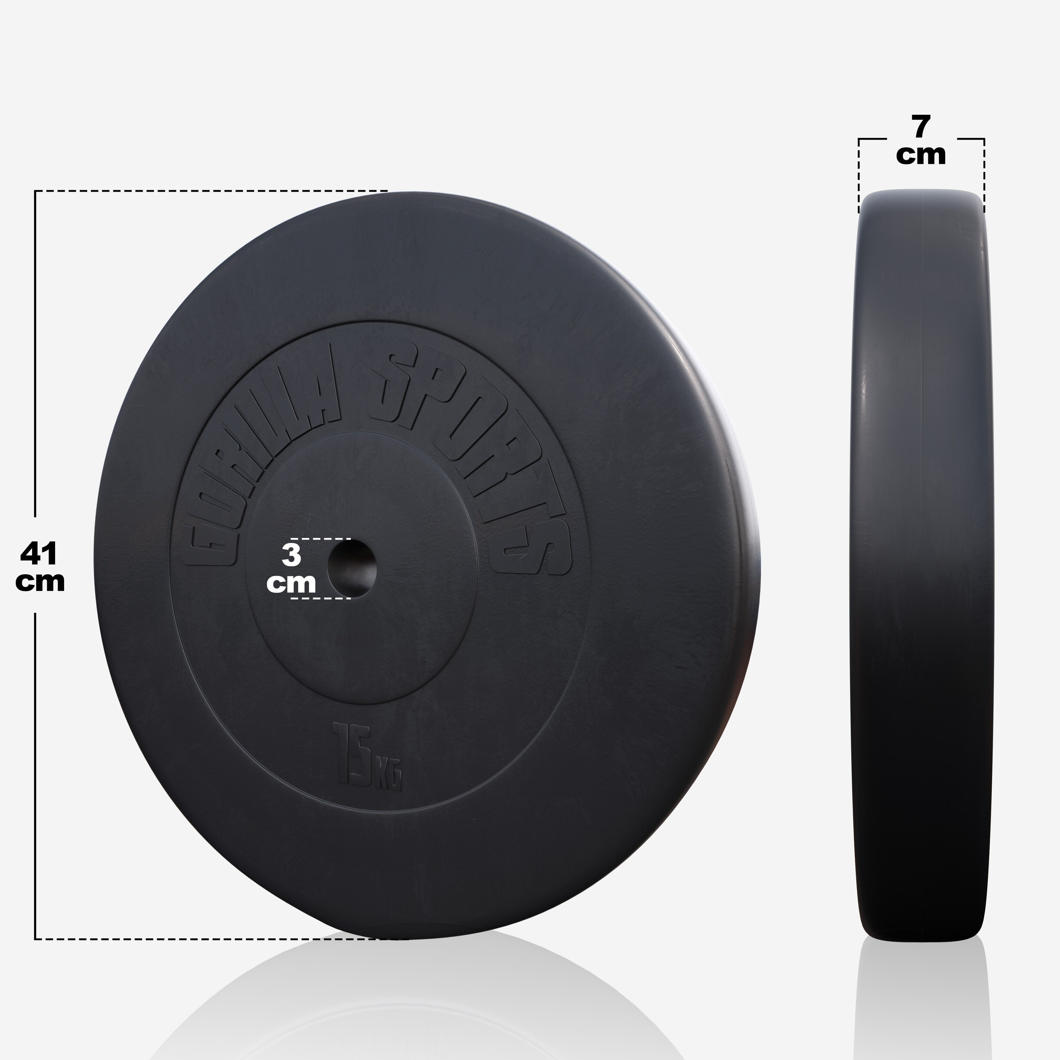 Vinilinis štangos rinkinys 100 kg su tiesiu ir EZ grifu