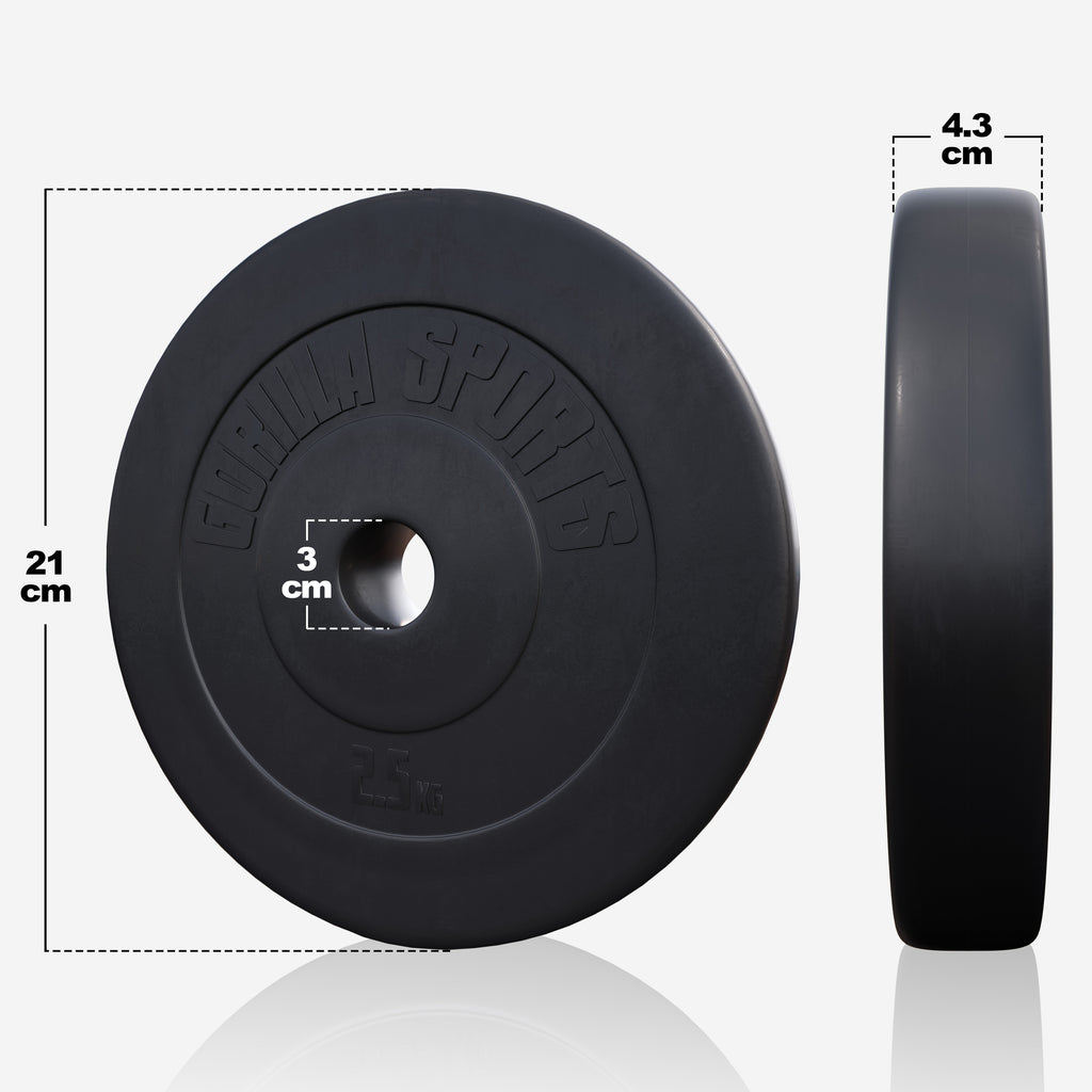 Vinilinis štangos rinkinys 100 kg su tiesiu ir EZ grifu