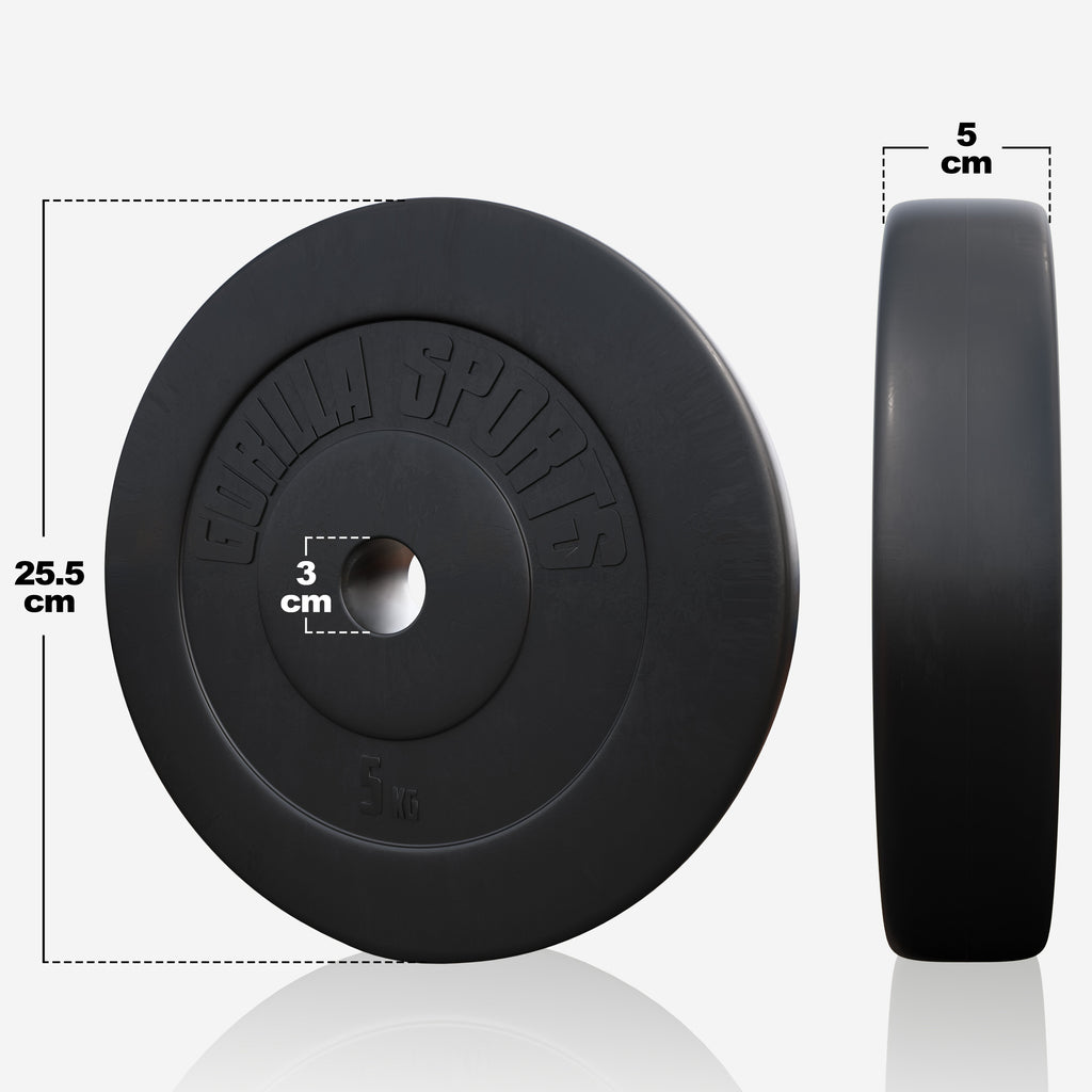 Vinilinis štangos rinkinys 100 kg su tiesiu ir EZ grifu