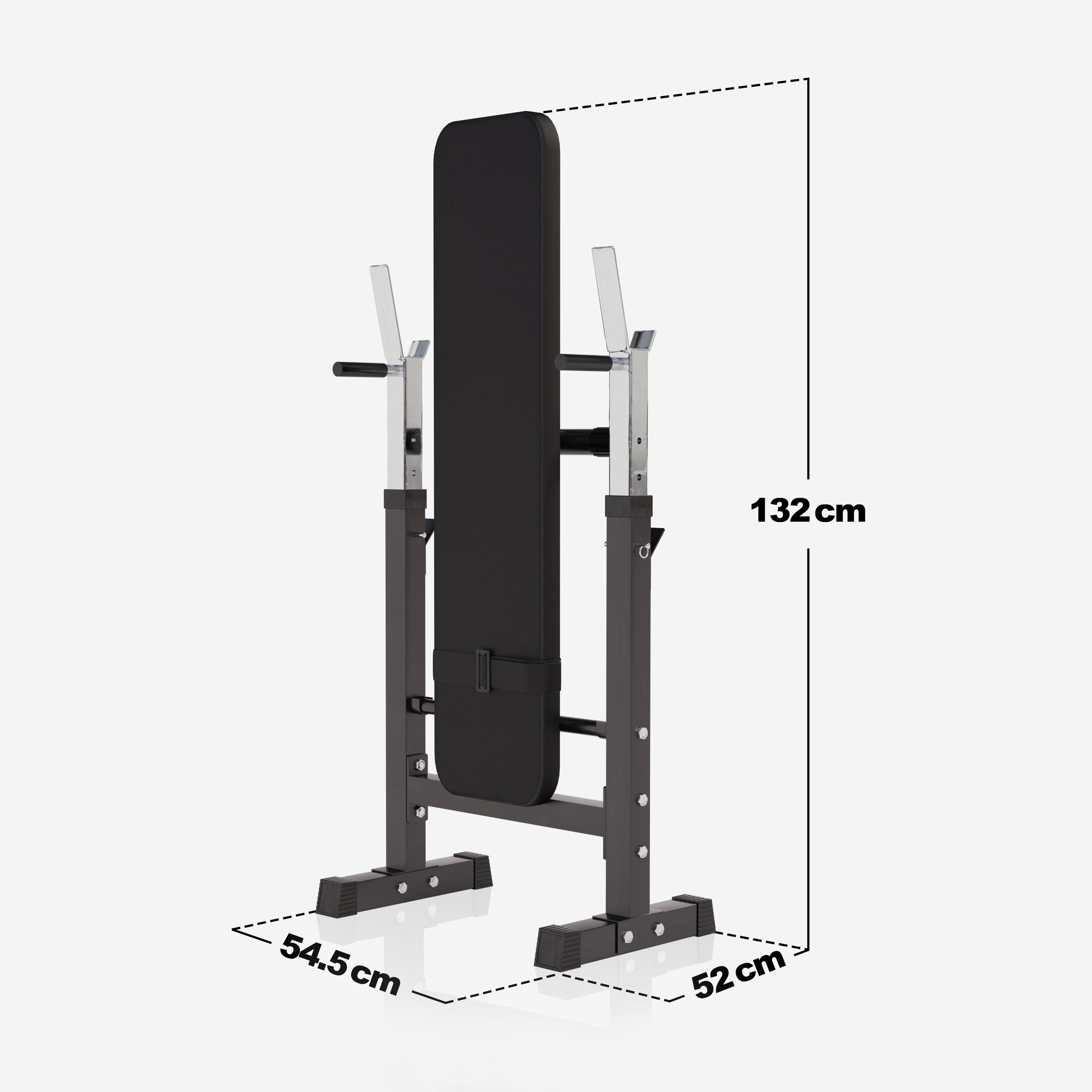 Reguliuojamas sunkumų kilnojimo suolas + 70 kg štangos rinkinys