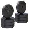 Vinilinių svorių diskų rinkinys 30 kg 30 mm