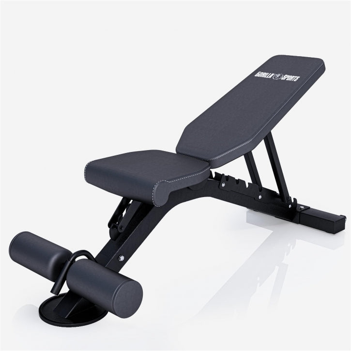 Reguliuojamas nuožulnus suoliukas su kojų atrama, max 400 kg