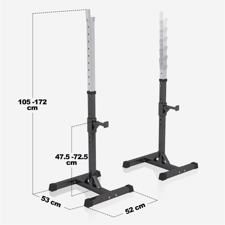 Reguliuojamas svorio suolelis + 100 kg štangos komplektas