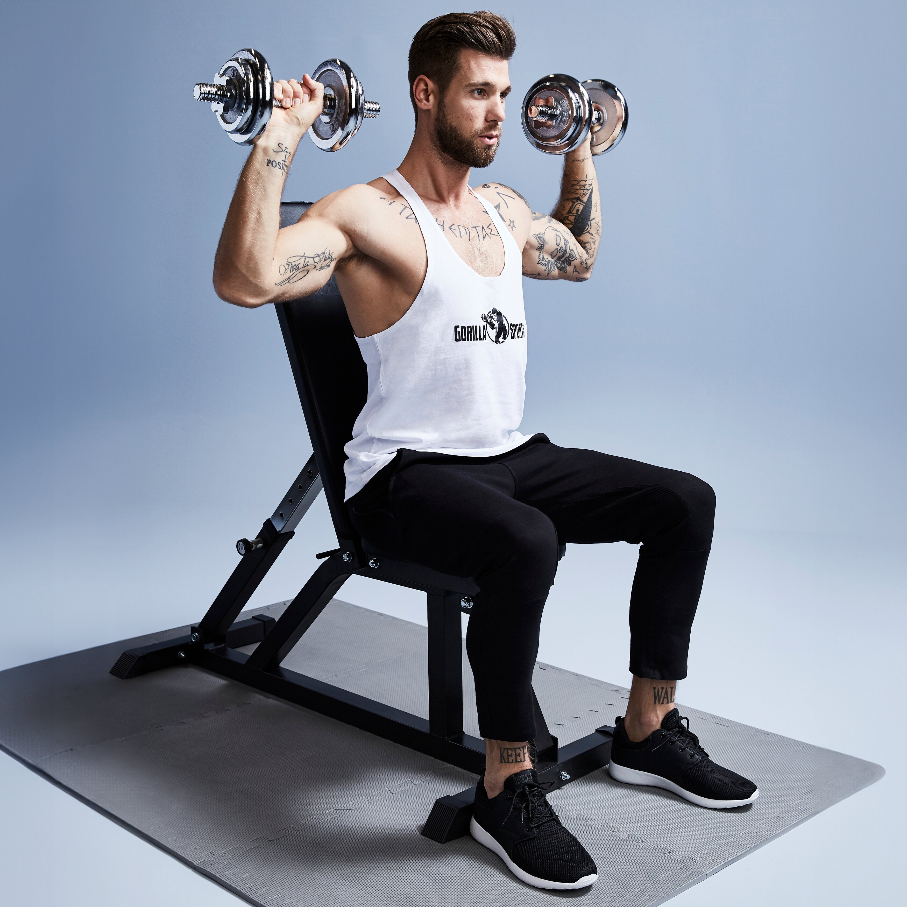 Chromuotas štangos rinkinys 70 kg su EZ grifu