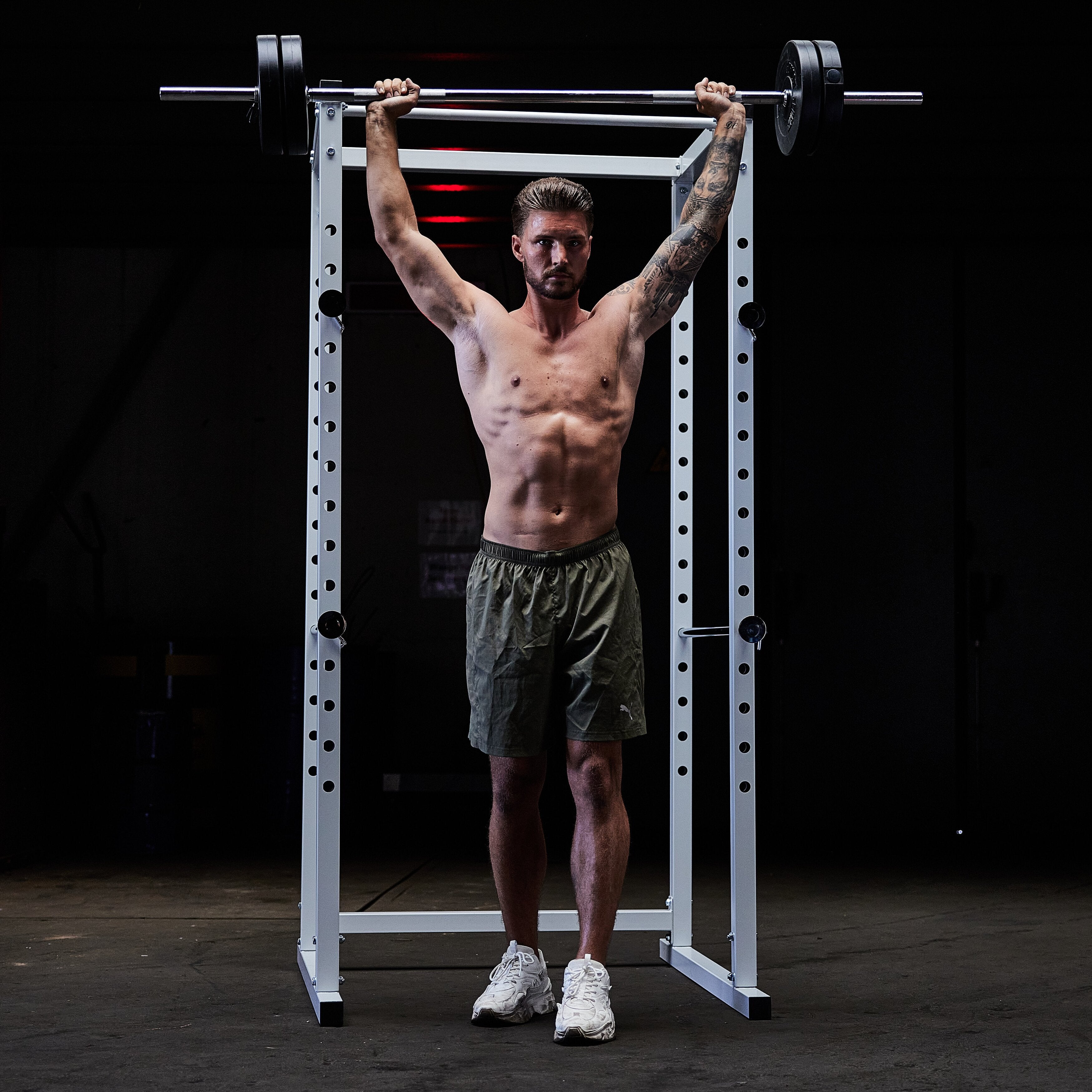 10 kg tiesi štanga 170 cm, su spyruokliniais užraktais, 30 mm