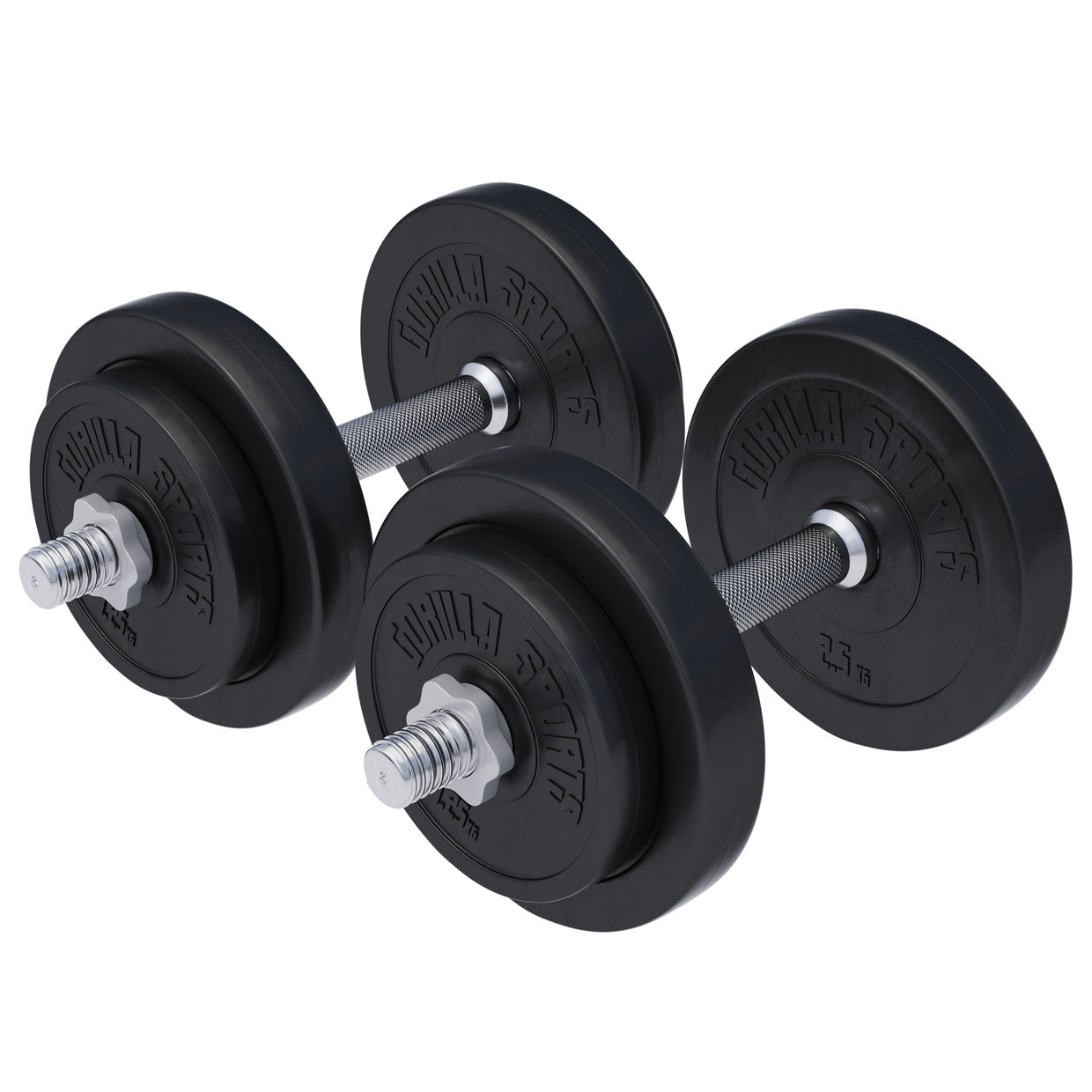 Reguliuojamas vinilinių hantelių rinkinys 20 kg