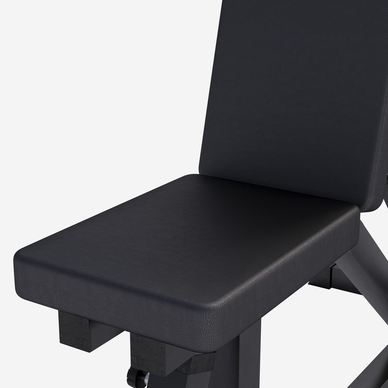 Reguliuojamas nuožulnus suoliukas max 200 kg, Black Edition