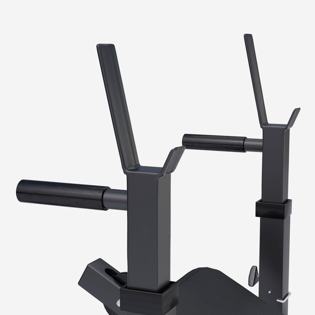 Reguliuojamas daugiafunkcis suoliukas max 280 kg, Black Edition