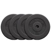 Viniliniai svorių diskai 4 x 7,5 kg, 30 mm