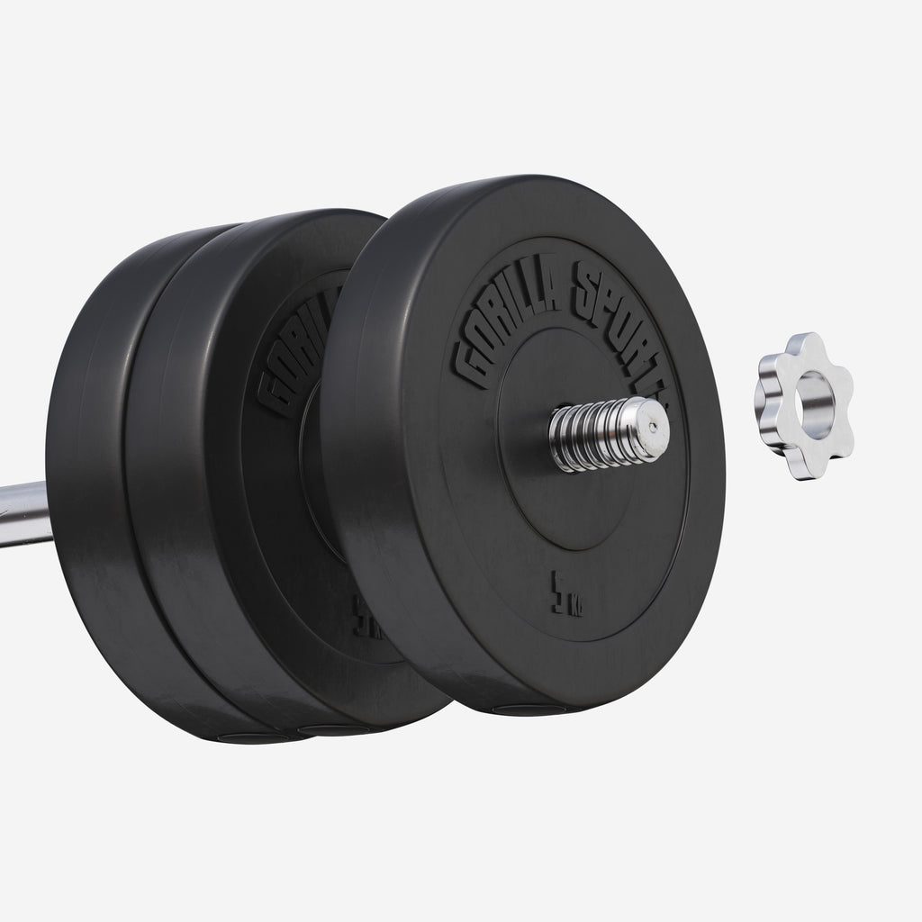 Viniliniai svorių diskai 6 x 5 kg 30 mm