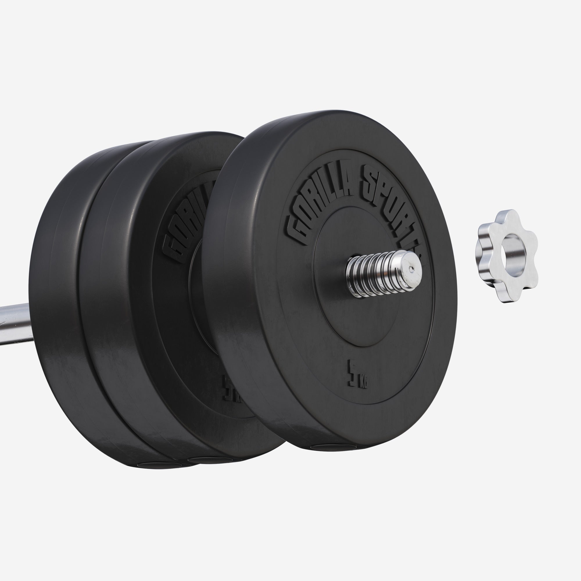 Viniliniai svorių diskai 6 x 5 kg 30 mm