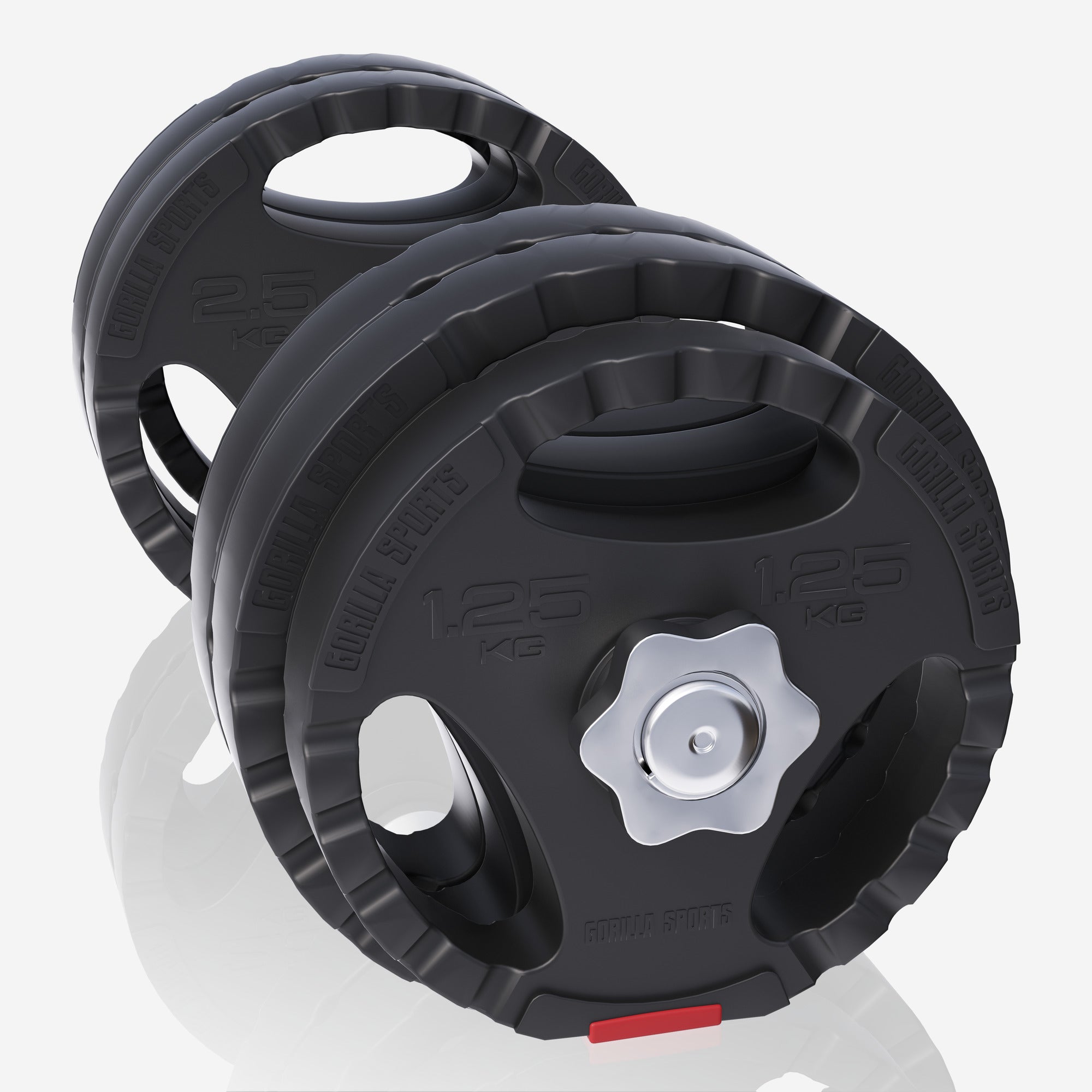 Vinilinis Tri Grip hantelių rinkinys 30 kg, 30mm