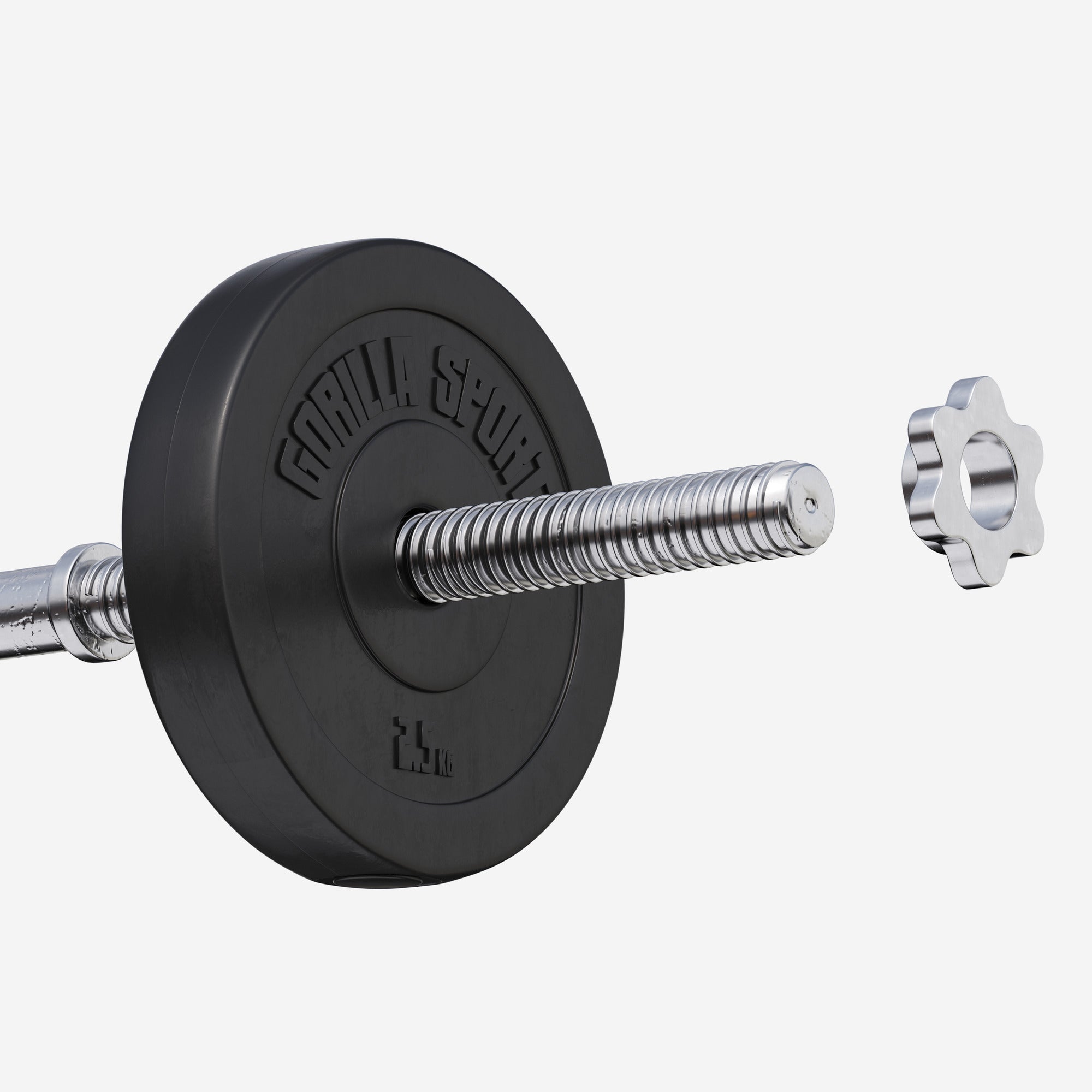 Vinilu dengtas svorio diskas 2,5 kg 30 mm