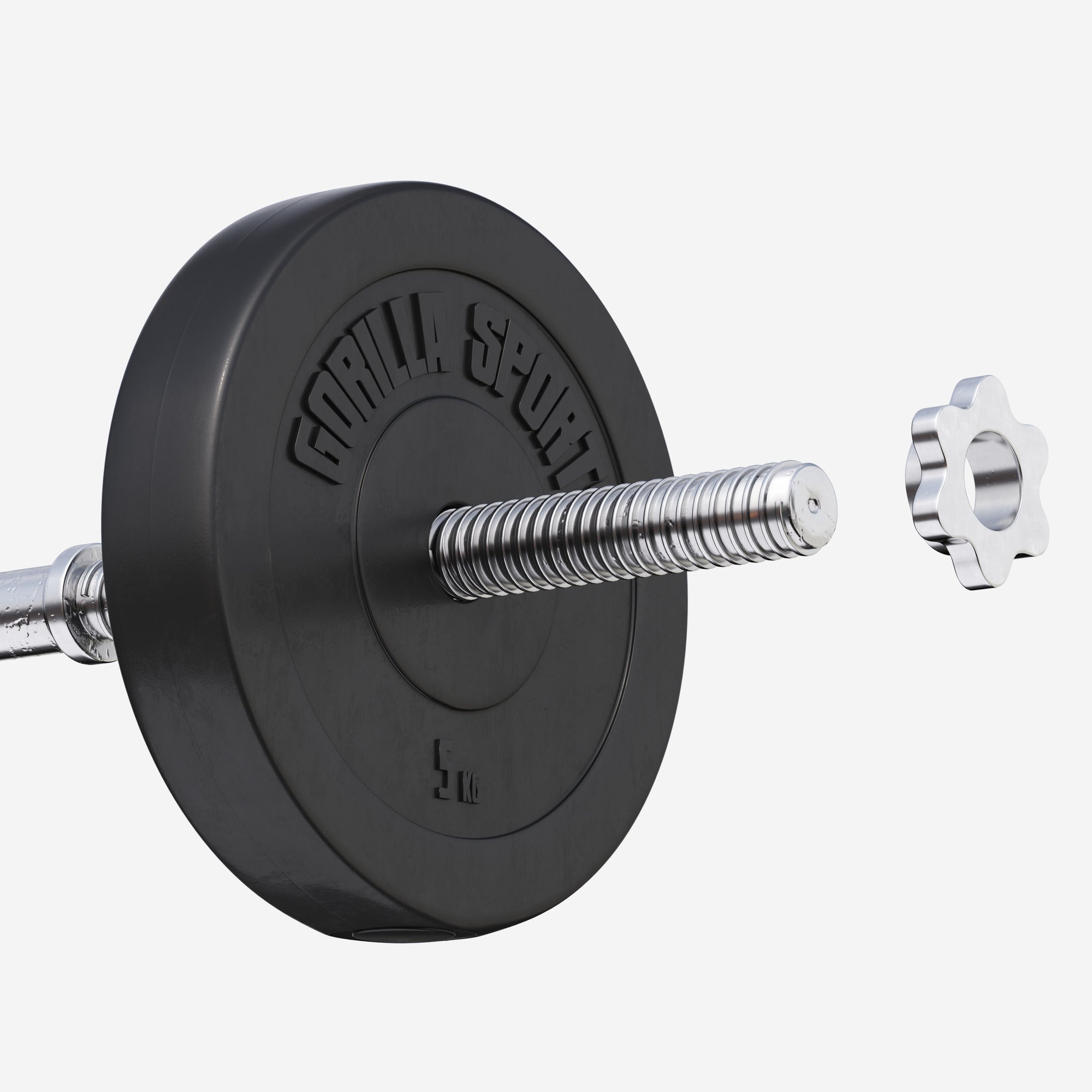 Vinilu dengtas svorio diskas 5 kg 30 mm