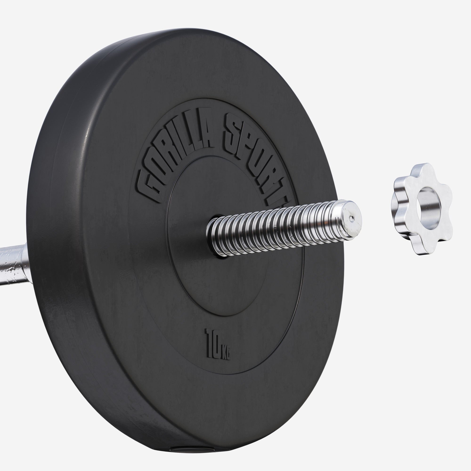 Vinilu dengtas svorio diskas 10 kg 30 mm