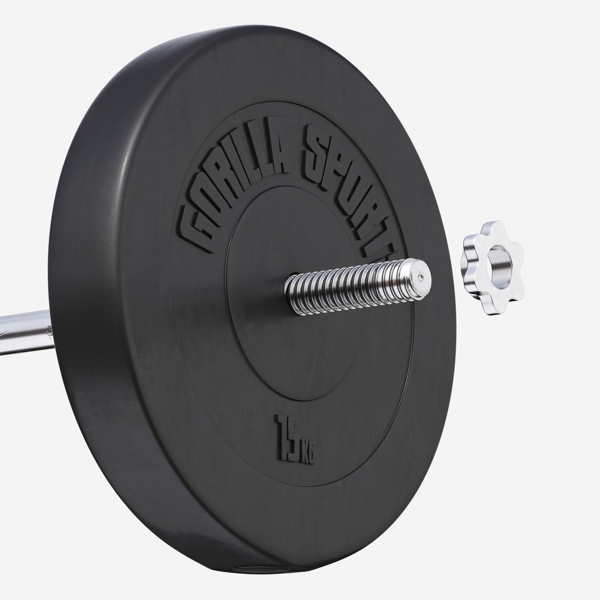 Vinilu dengtas svorio diskas 15 kg 30 mm