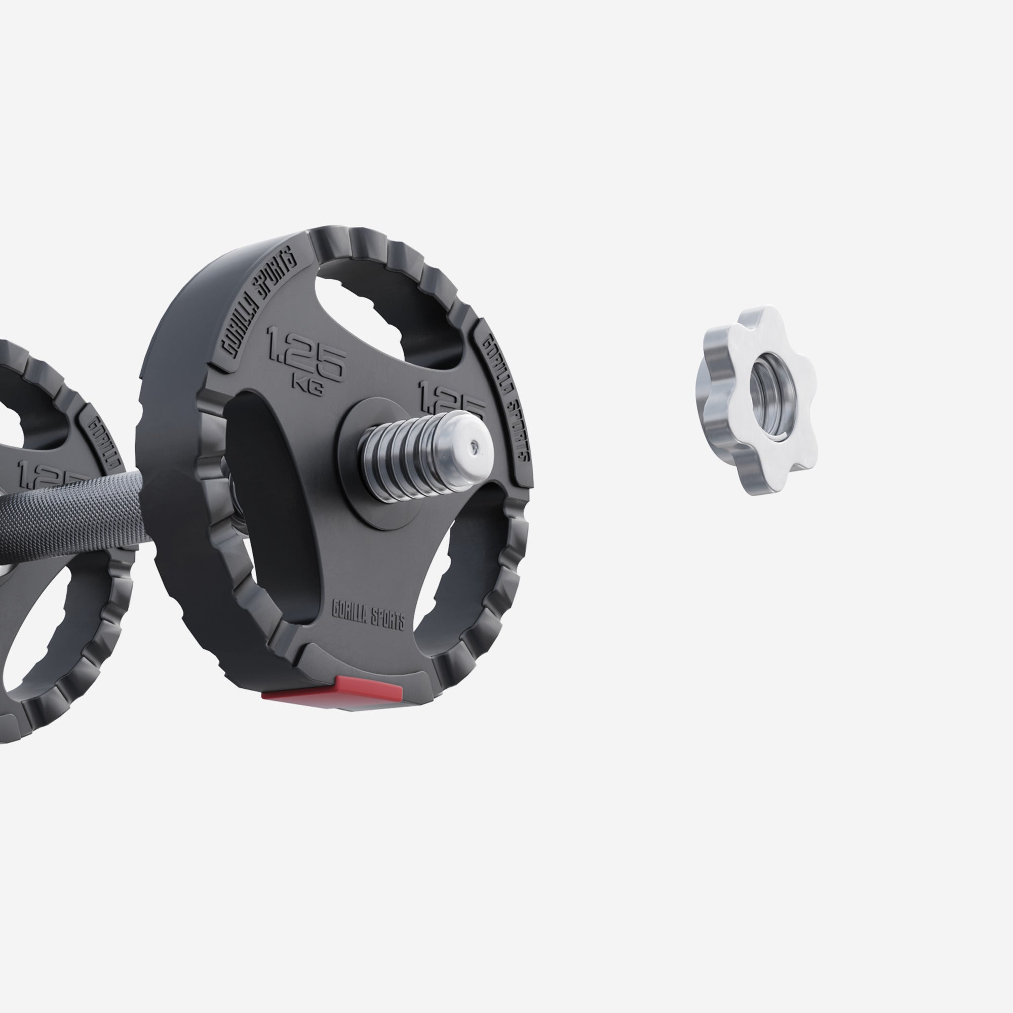 Tri Grip vinilinis svorio diskas 1,25 kg 30 mm