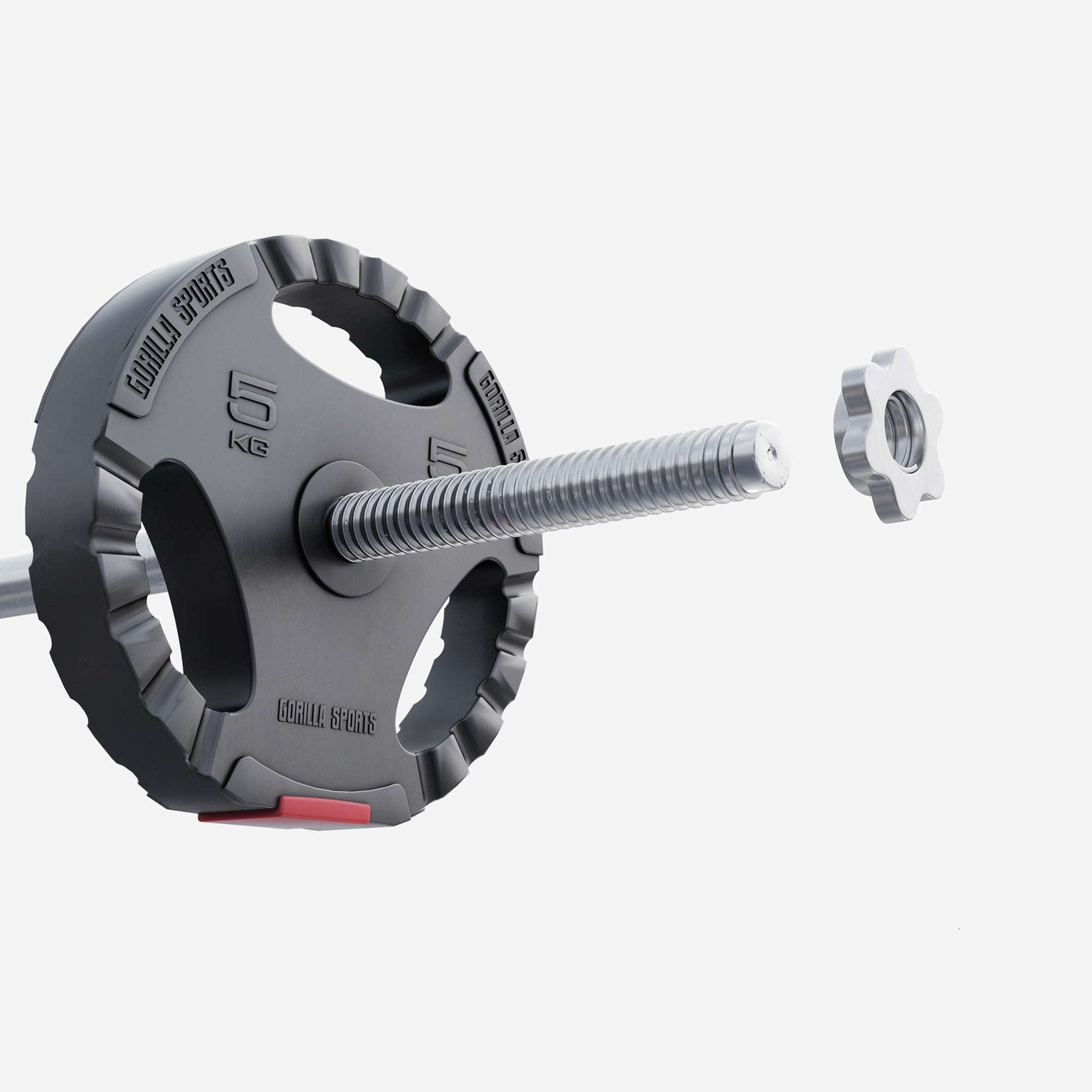 Tri Grip vinilinis svorio diskas 5 kg 30 mm