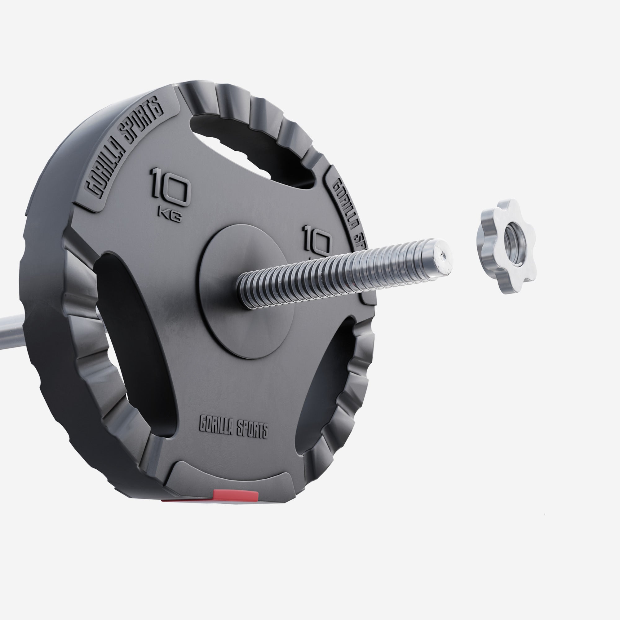Tri Grip vinilinis svorio diskas 10 kg 30 mm