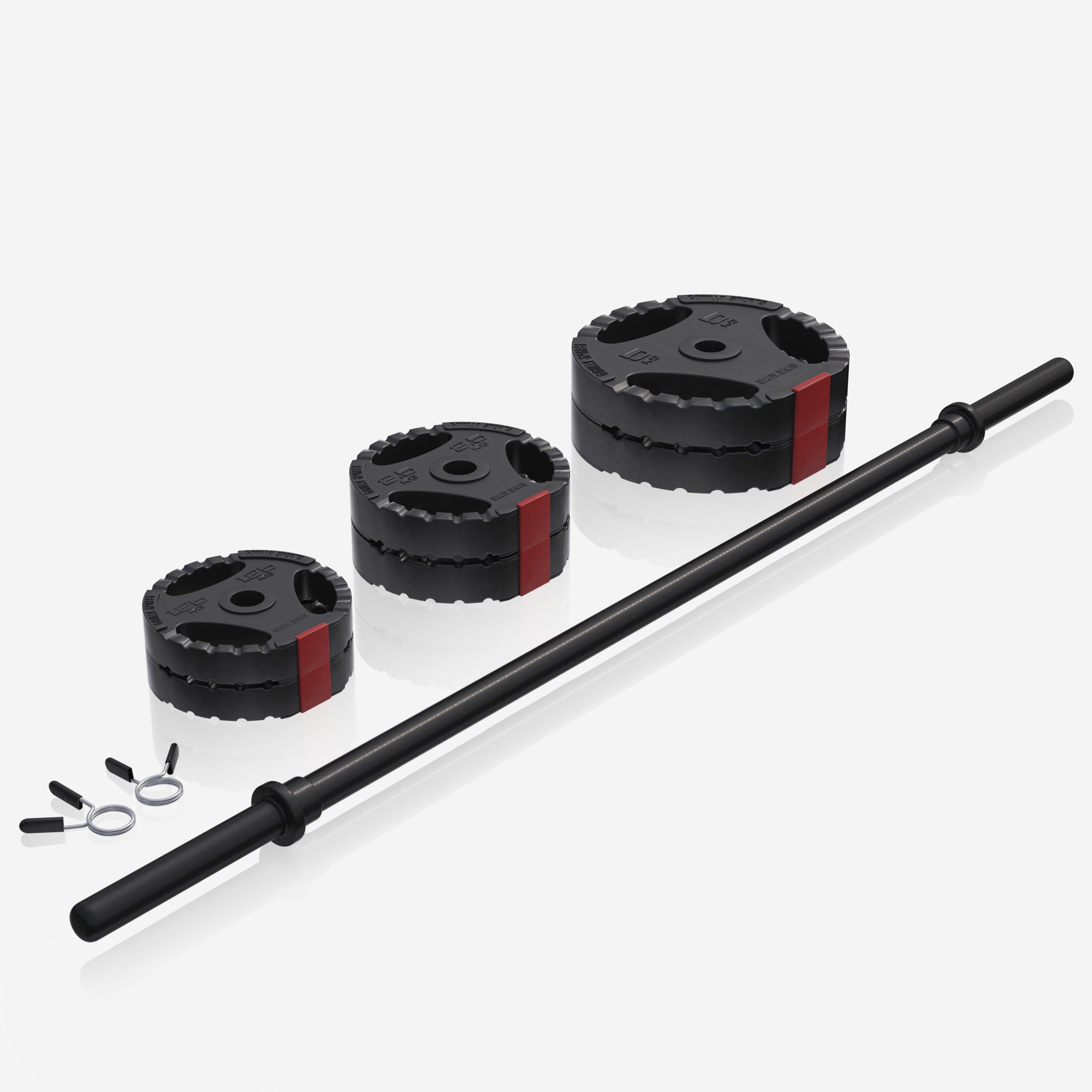 Body Pump rinkinys 19,5 kg su Tri Grip svorių diskais