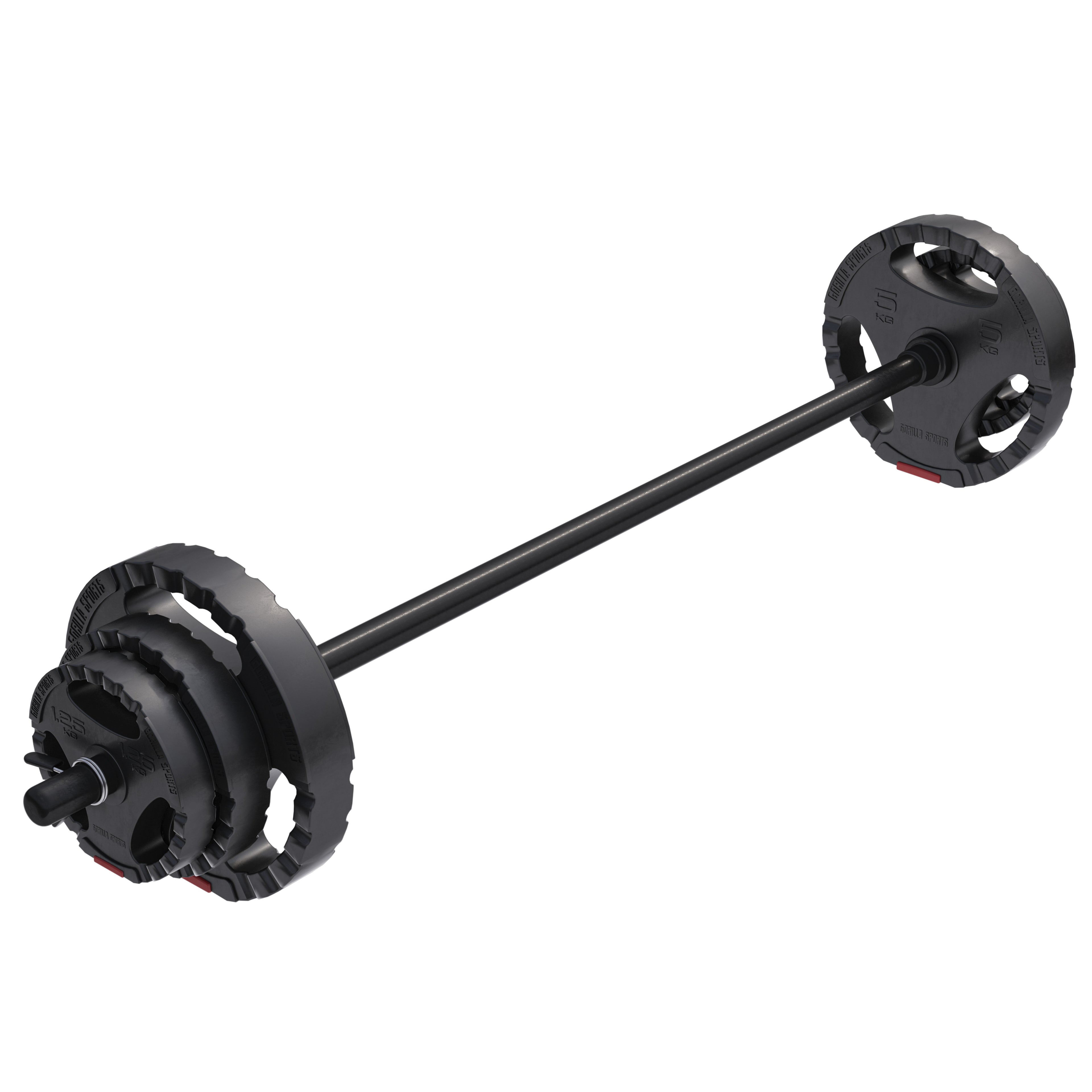 Body Pump rinkinys 19,5 kg su Tri Grip svorių diskais