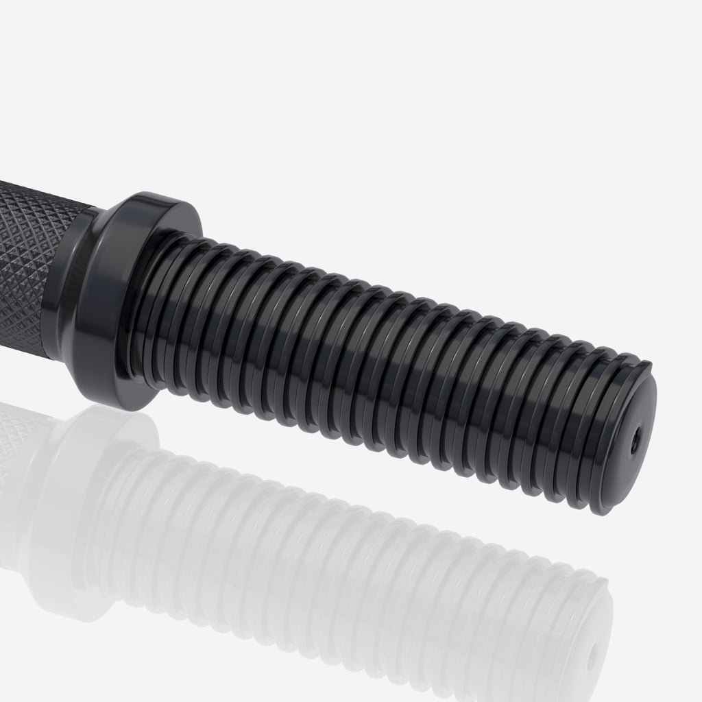 Hantelių grifai su srieginiais užraktais 30 mm, 35 cm, 2 vnt.