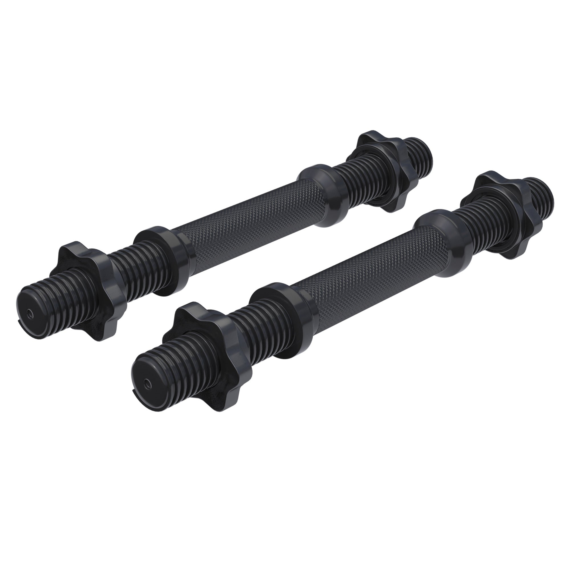Hantelių grifai su srieginiais užraktais 30 mm, 35 cm, 2 vnt.