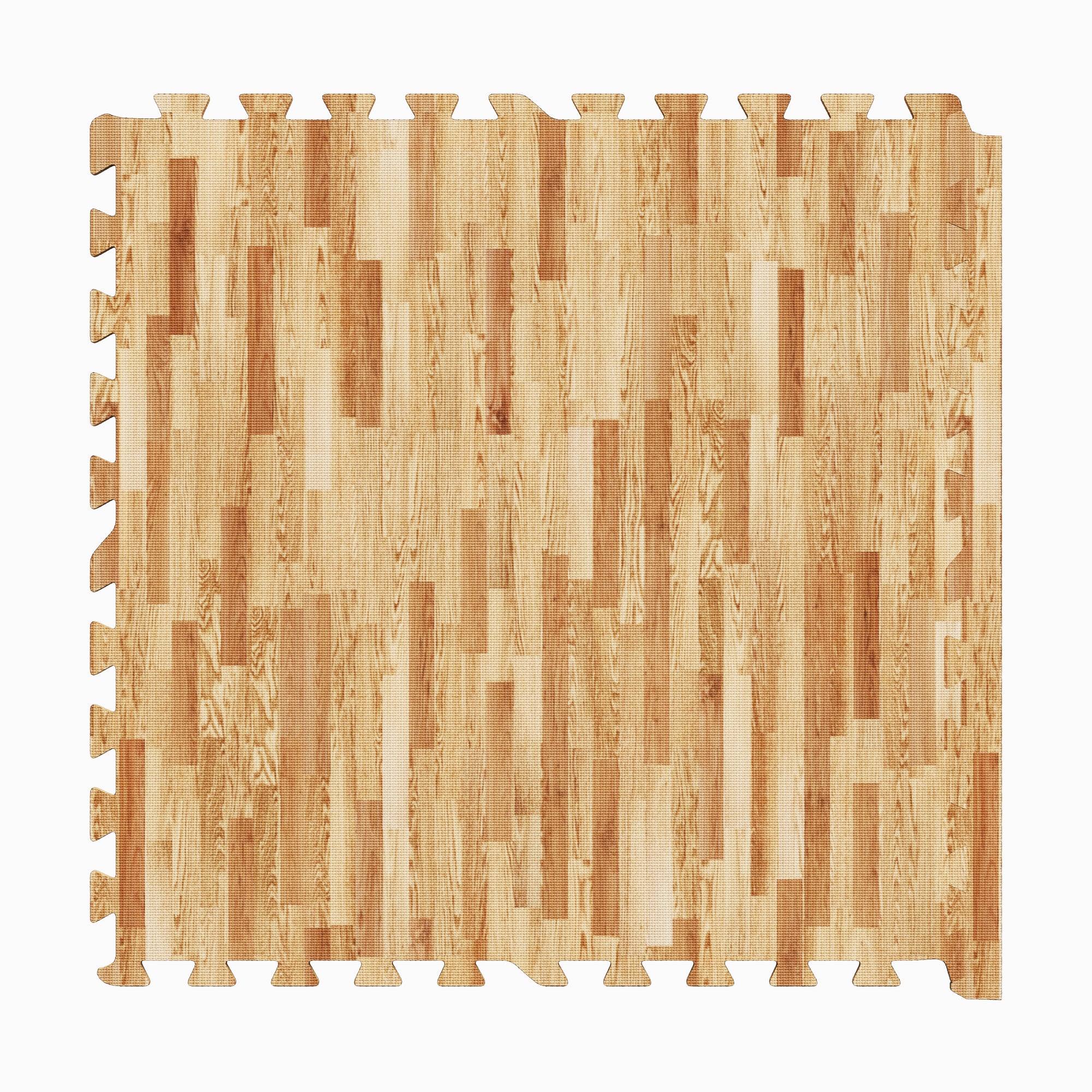 Apsauginis kilimėlis, 6 dalys 60 x 60 x 1,2 cm, medžio rašto