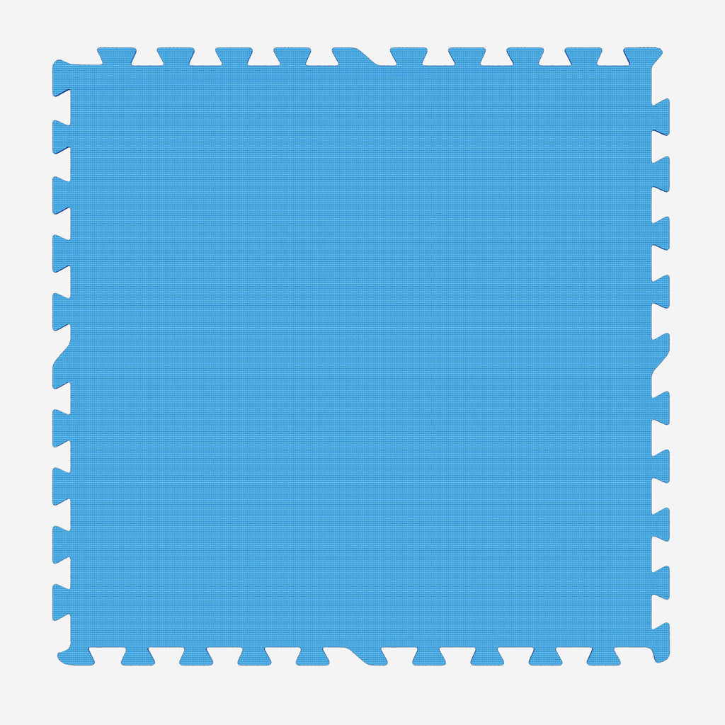 Treniruočių kilimėlis, 8 dalys 60 x 60 x 1,2 cm, mėlynas
