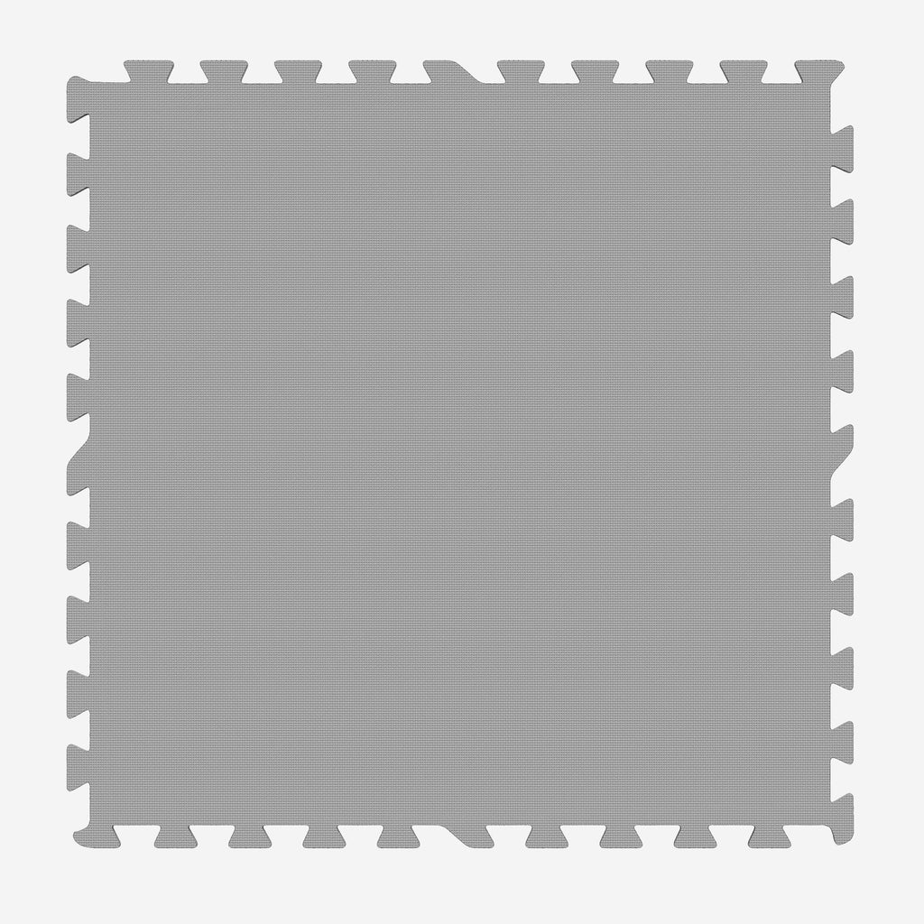 Treniruočių kilimėlis 8 dalių 60 x 60 x 1,2 cm, pilkas