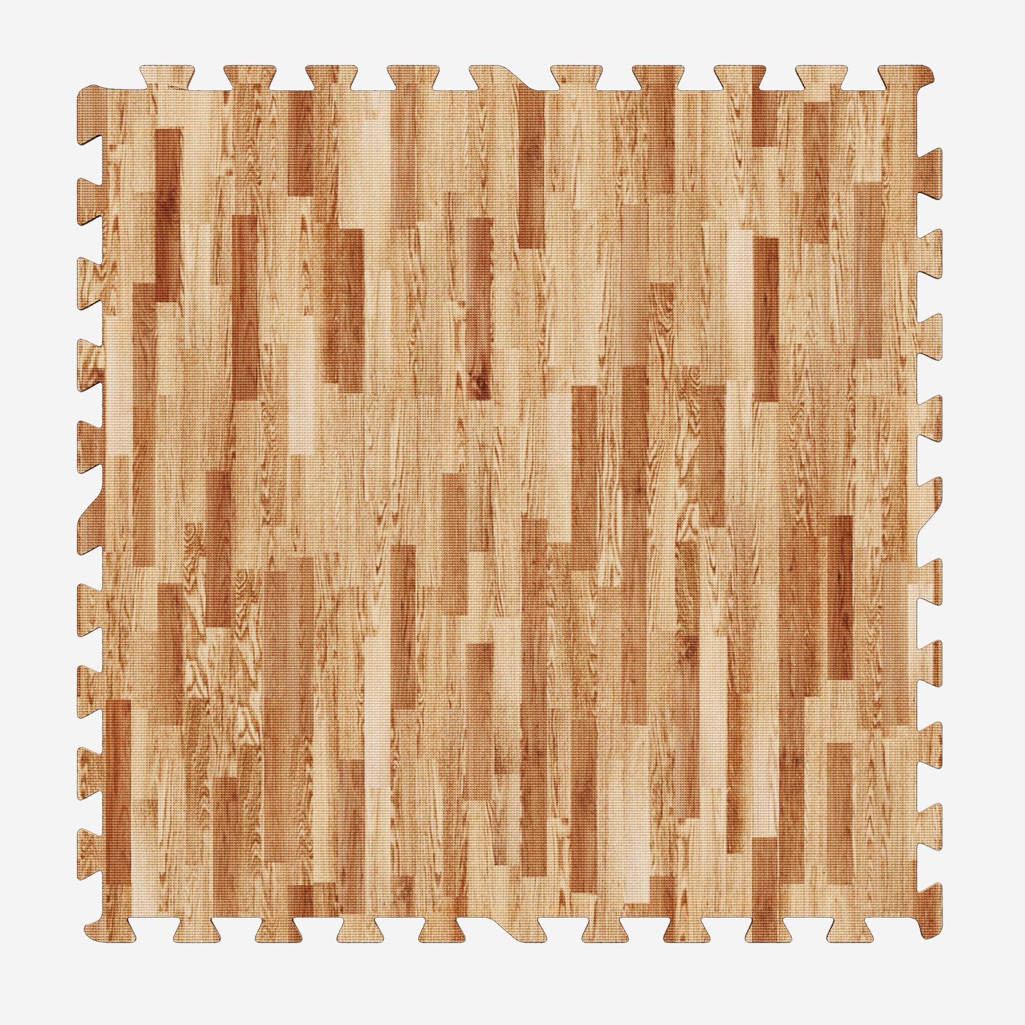 Treniruočių kilimėlis 8 dalių 60 x 60 x 1,2 cm medžio rašto
