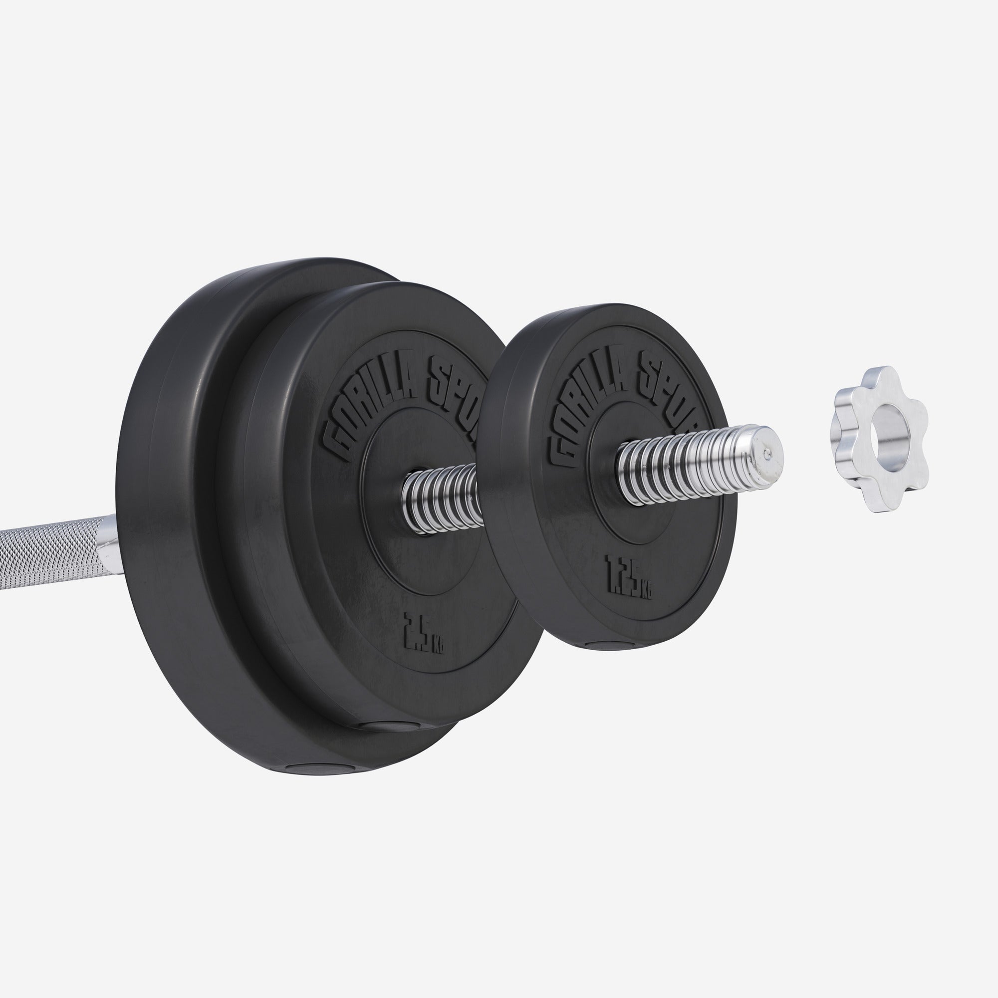 Vinilinis svorių diskų rinkinys 27,5 kg 30 mm