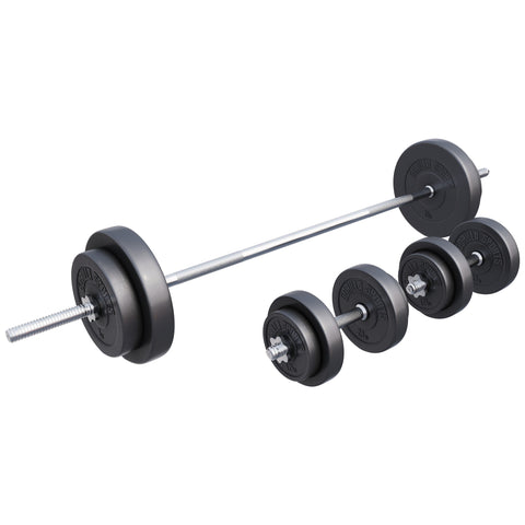 Vinilinis štangos rinkinys 60 kg su grifu