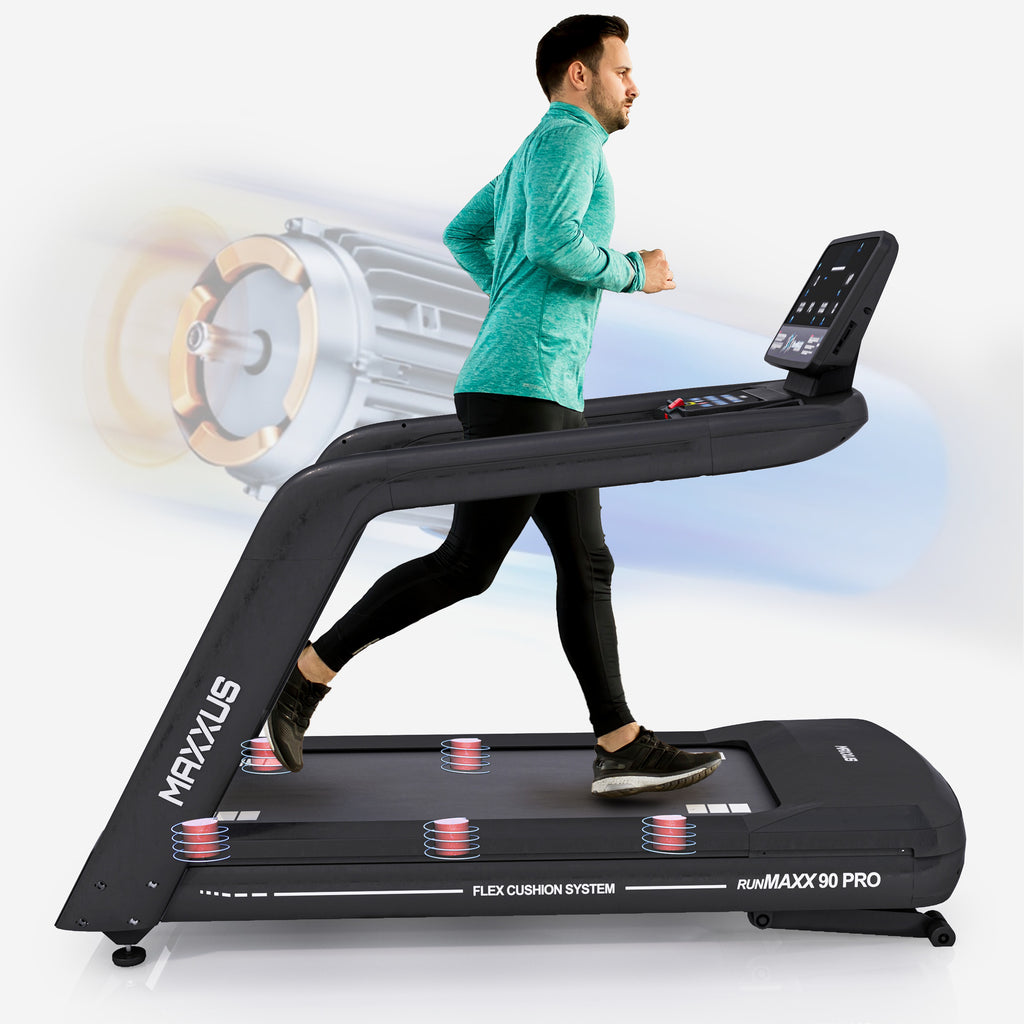 RunMAXX 90 Pro bėgimo takelis su LCD ekranu