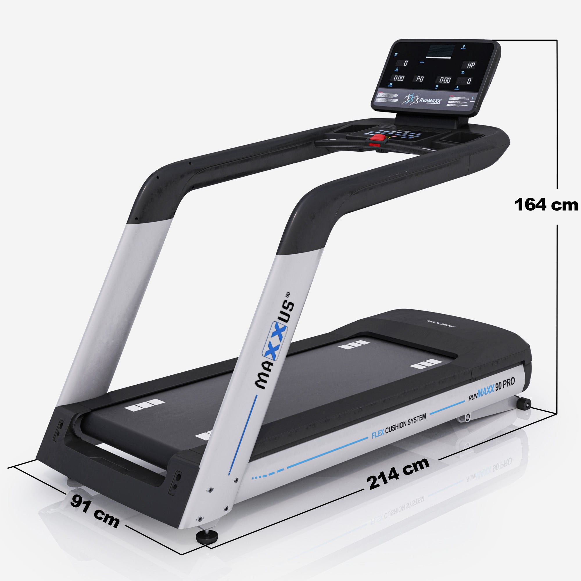 RunMaxx 90 Pro bėgimo takelis 22 km/h, max. 150 kg