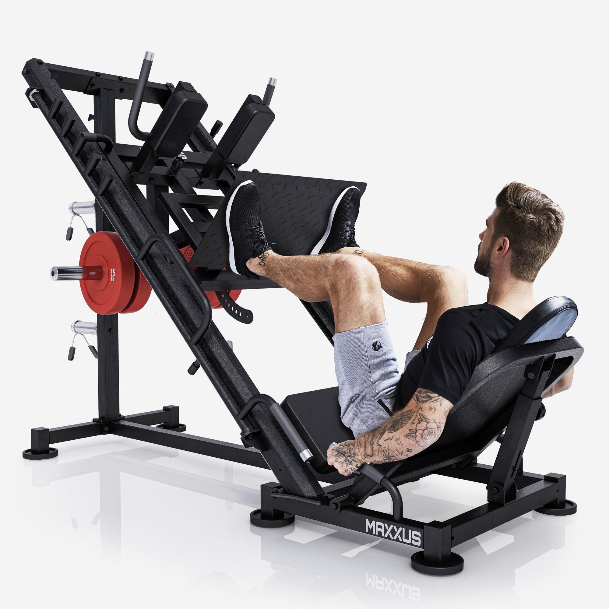 Kojų preso / hack pritūpimų treniruoklis 300 kg