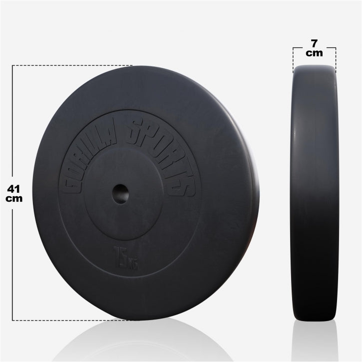 Vinilinis štangos rinkinys 130 kg su štanga ir hanteliais