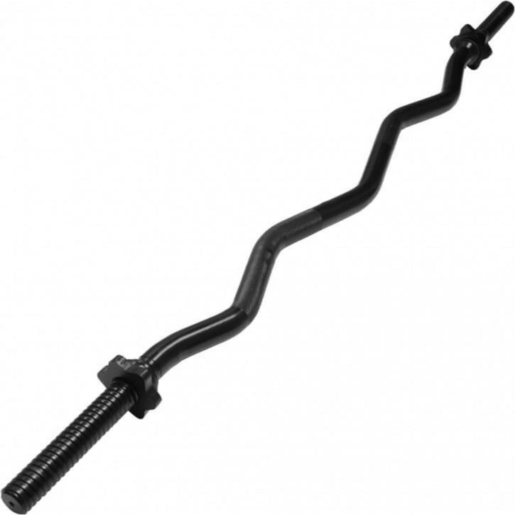 Štangų rinkinys 30 mm: EZ grifas 120 cm + tiesus grifas 170 cm