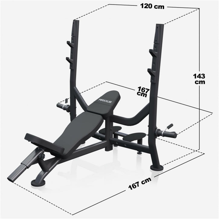 Heavy Duty nuožulnus suolelis su stovu, max 285 kg