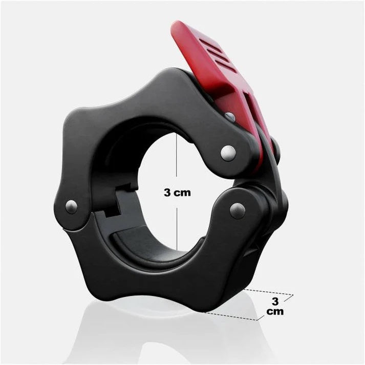 Greitieji užraktai 30/31 mm štangų grifams, 2 kpl