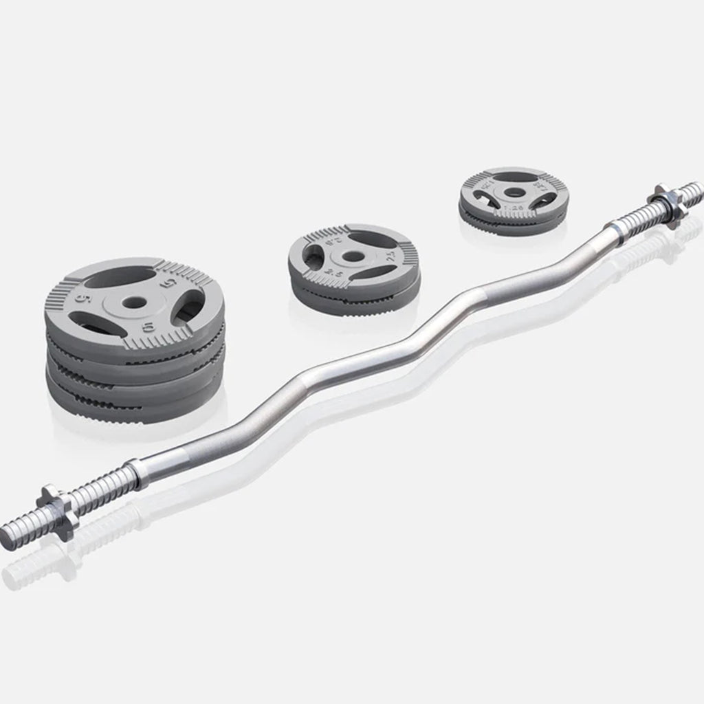 Tri Grip štangos rinkinys 35 kg su EZ grifu