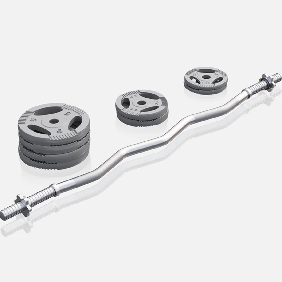 Tri Grip štangos rinkinys 35 kg su EZ grifu