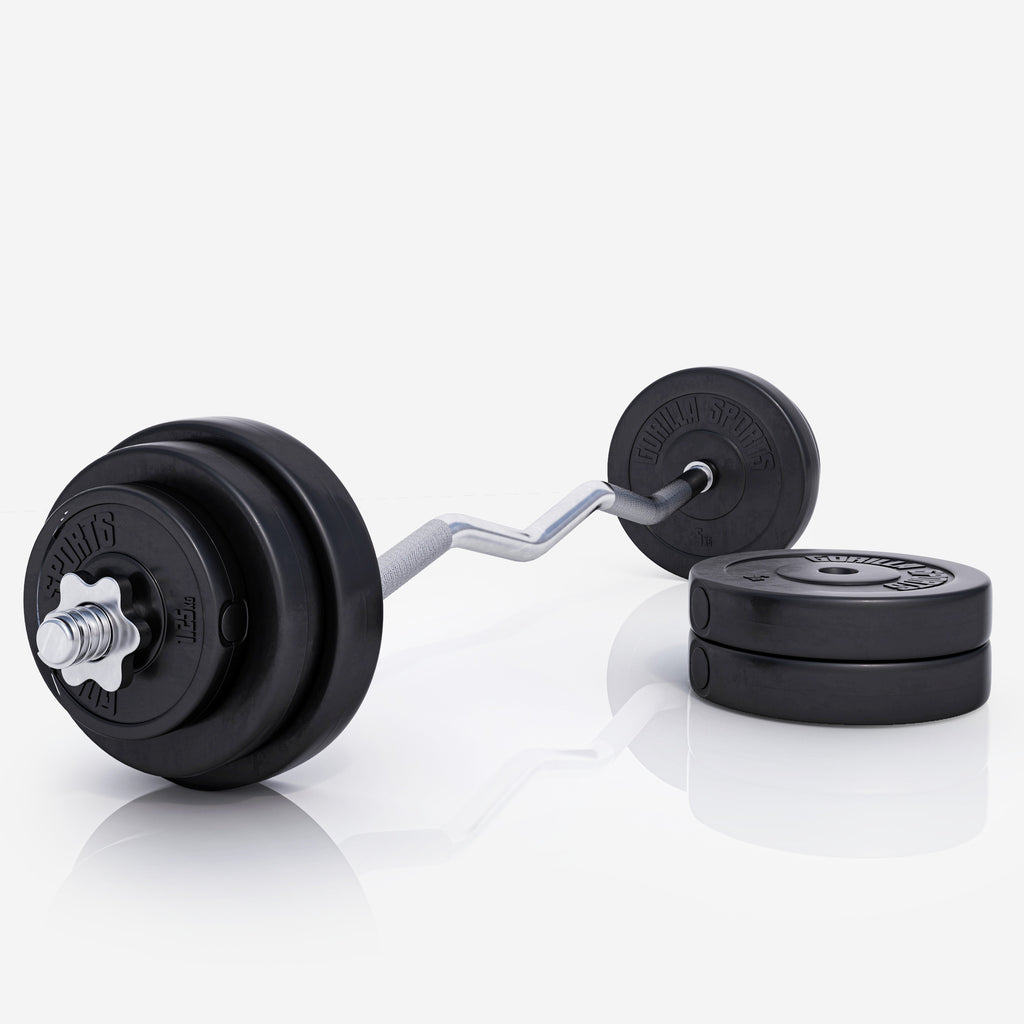 Vinilinis štangos rinkinys 35 kg su EZ grifu