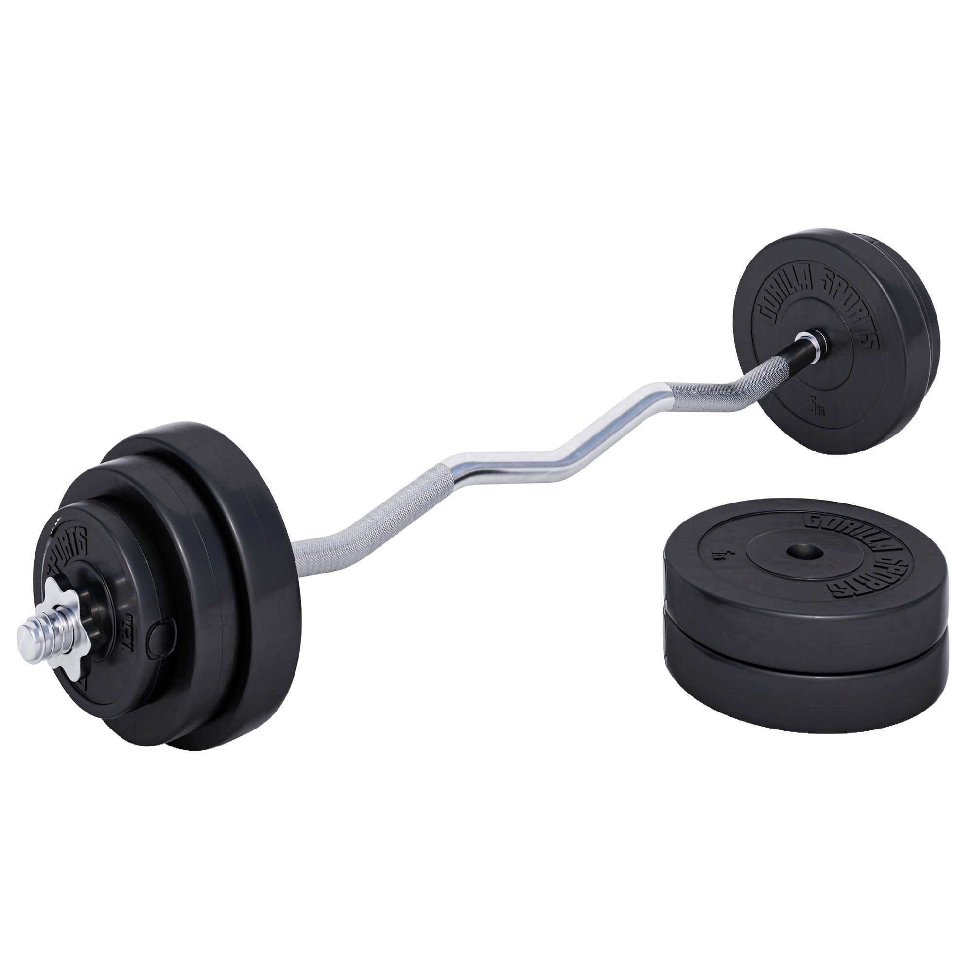 Vinilinis štangos rinkinys 35 kg su EZ grifu
