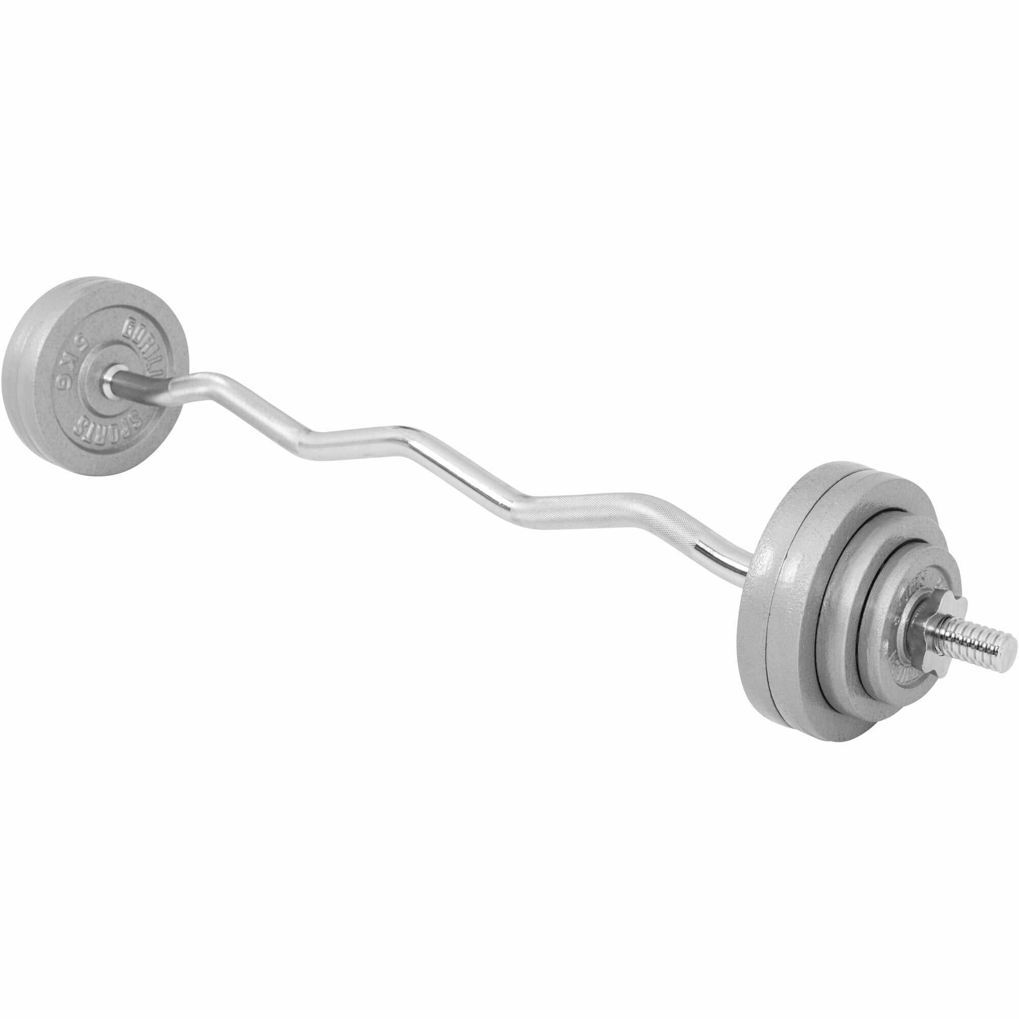 Ketaus štangos rinkinys 35 kg su EZ grifu