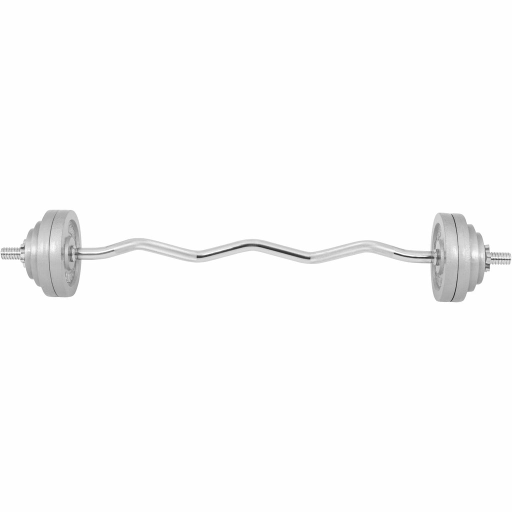 Ketaus štangos rinkinys 35 kg su EZ grifu