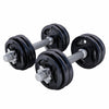Tri Grip hantelių rinkinys 30 kg su srieginiais užraktais