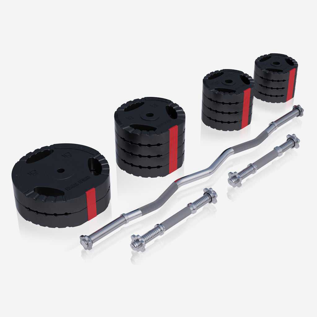 Vinilinis Tri Grip štangos rinkinys 70 kg