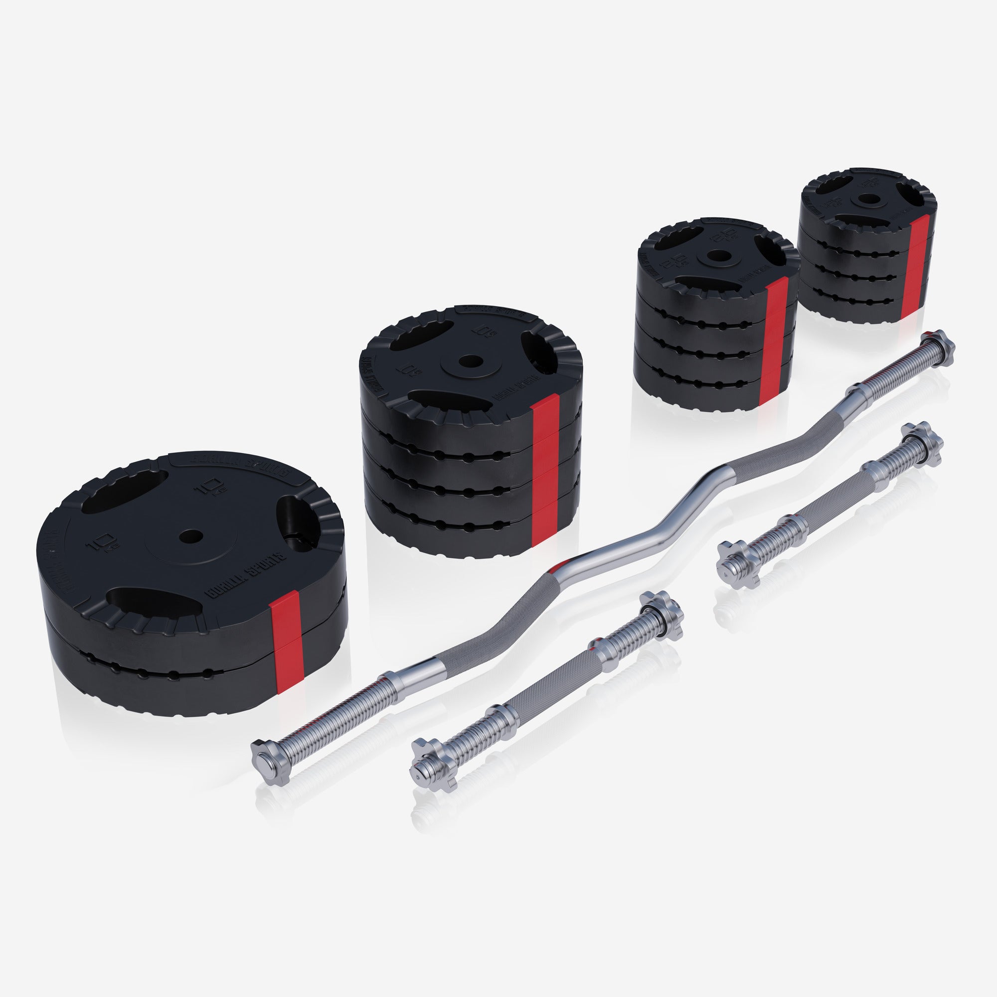 Vinilinis Tri Grip štangos rinkinys 70 kg