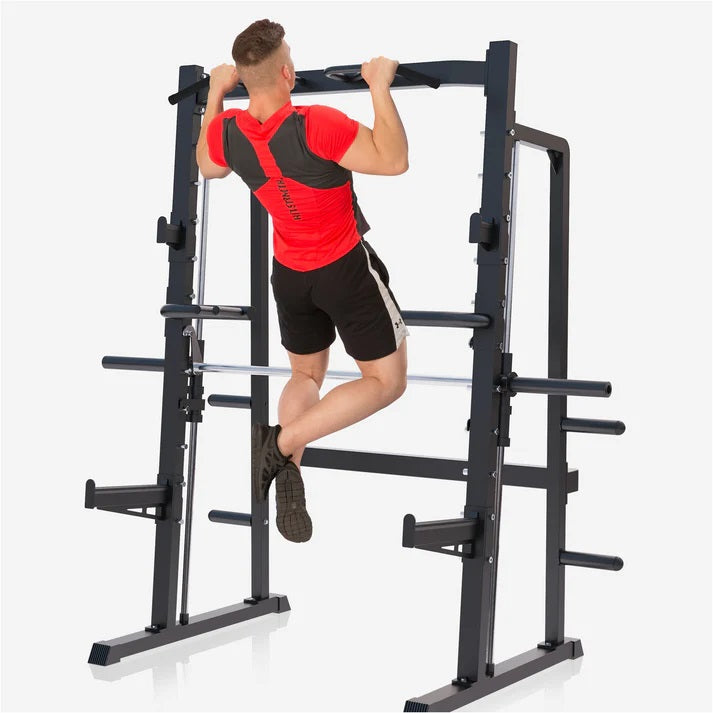 Half Rack Smith treniruoklis su svorių diskų laikikliais